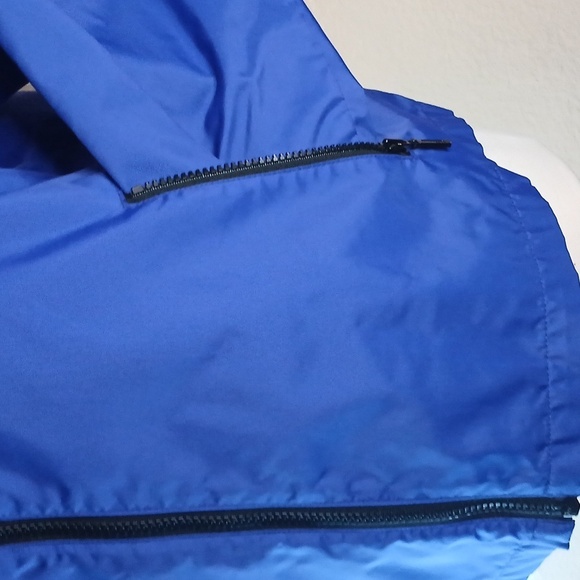 Eddie BAUER VIBRANT BLUE LIGHTWEIGHT FULLZIP JACKET WOMEN'S LARGE - Picture 3 of 11